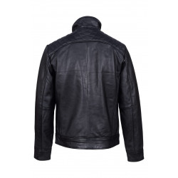 Diamond Black Leather Jacket.