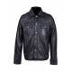 Ranch Black Leather Shirt.