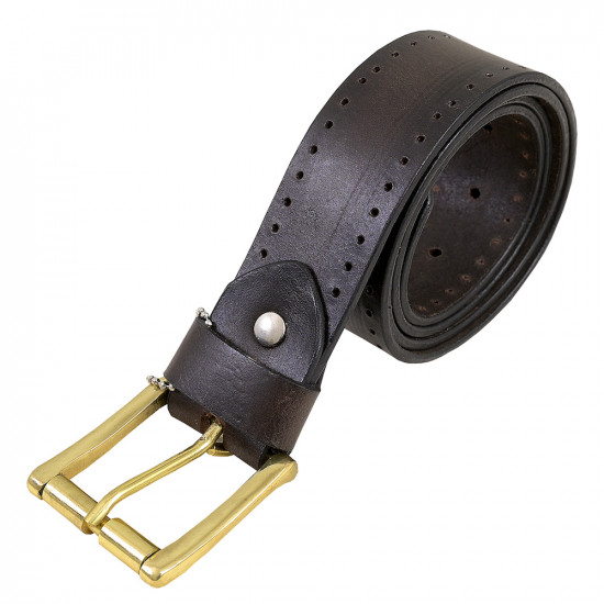 Marco Black Leather Belt