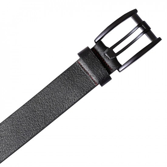 Classic Black Leather Belt