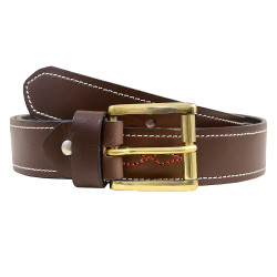 Rugged Leather Belt