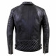 Classic Black Leather Biker Jacket